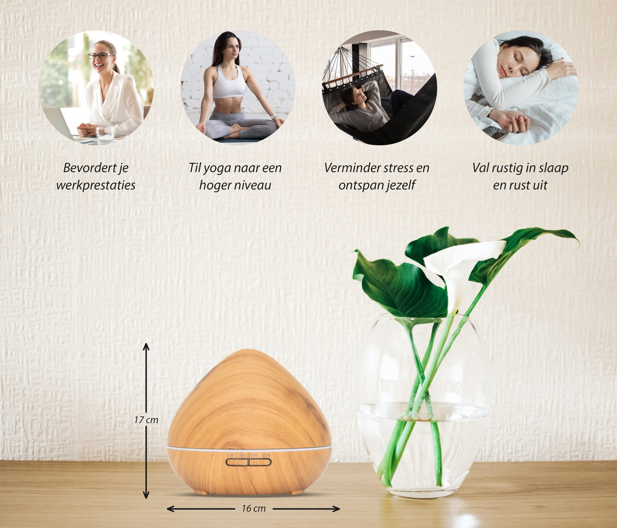 Zen Pro - Light Wood - Aroma Diffuser